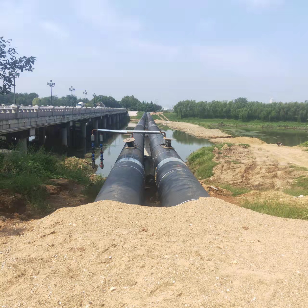 南陵化工厂管道输油管道清洗